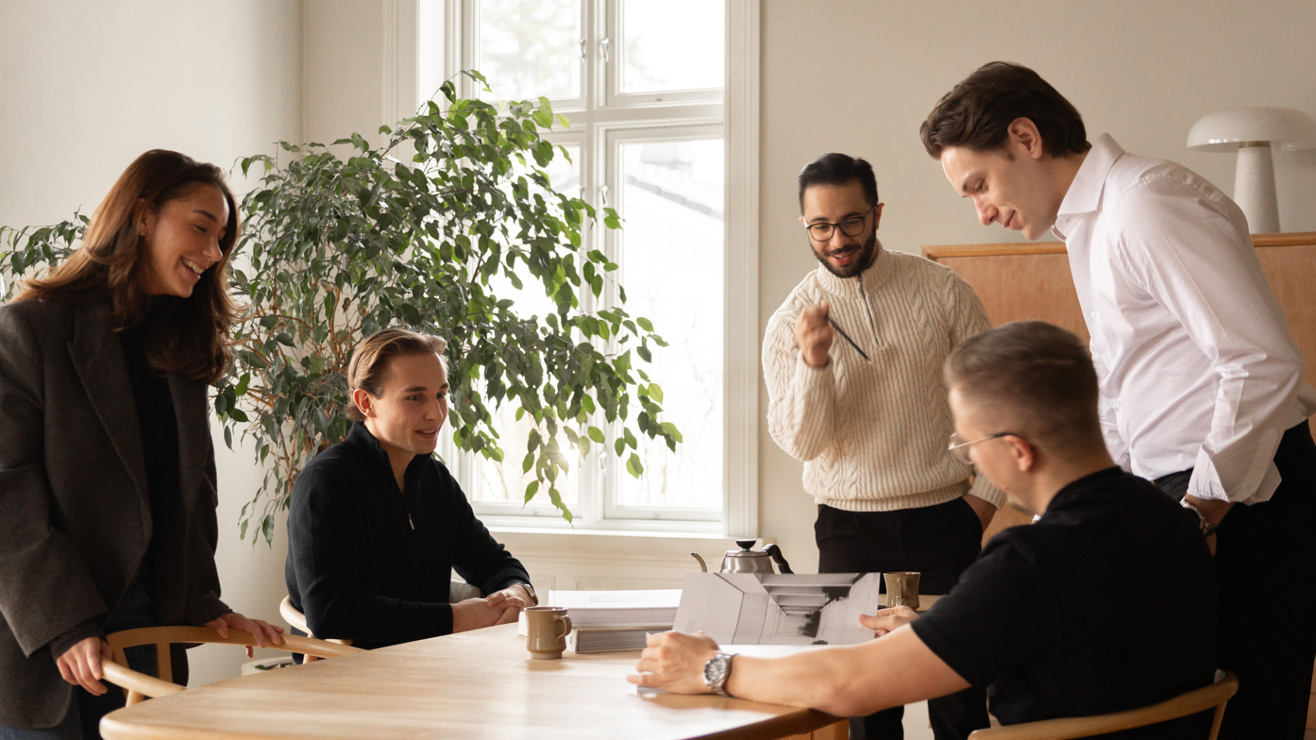 People on a meeting